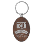 Oval Keychain