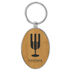 Oval Keychain