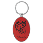 Oval Keychain