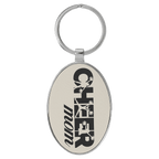 Oval Keychain