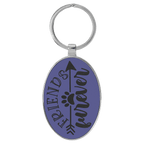 Oval Keychain