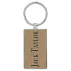Rectangle Keychain