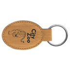 Oval Keychain