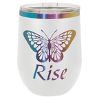 White/Prism Polar Camel 12 oz. Stemless Wine Tumbler