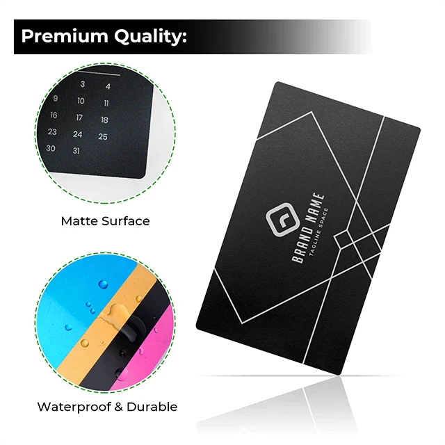 Aluminum Business Cards