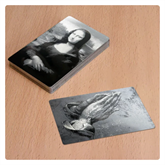 Aluminum Business Cards